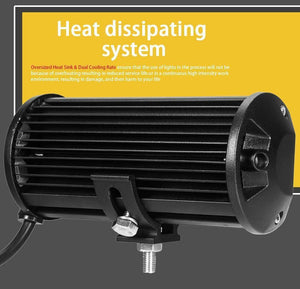 Planet Gates 1PC 3D Flood / China LED Bar 7 inch LED Light Bar Work Light for Driving Offroad Boat Car Tractor Truck 4x4 SUV ATV 12V 24V Off Road