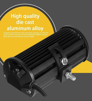 Planet Gates 1PC 3D Flood / China LED Bar 7 inch LED Light Bar Work Light for Driving Offroad Boat Car Tractor Truck 4x4 SUV ATV 12V 24V Off Road