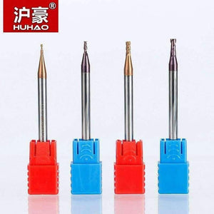 Planet Gates 1PC 4mm 6mm  2 Flutes Spiral  TiAIN Coating  End Mill CNC Milling Cutter HRC55 router bit for Aluminum CNC milling machine