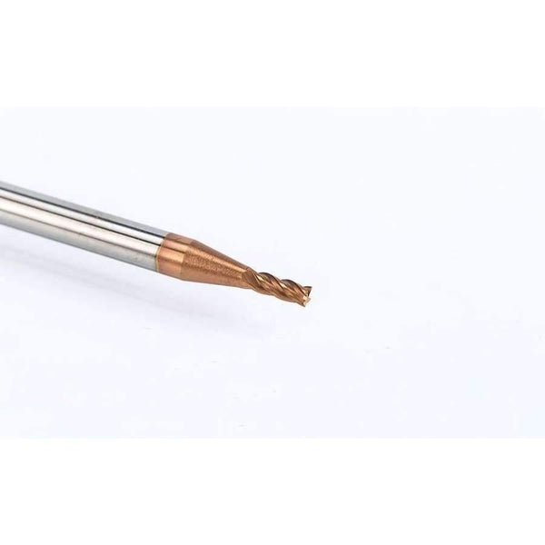 Planet Gates 1PC 4mm 6mm  2 Flutes Spiral  TiAIN Coating  End Mill CNC Milling Cutter HRC55 router bit for Aluminum CNC milling machine