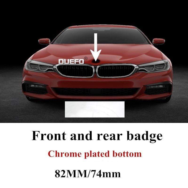 Planet Gates 1pc 82mm/74mm Car Emblem Badge  Hood Front Rear Trunk Logo for E46 E39 E38 E90 E60 Z3 Z4 X3 X5 X6 P/N.51148132375