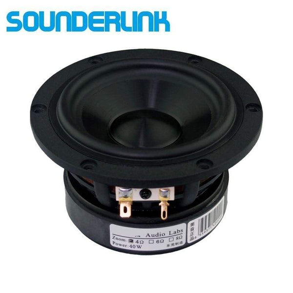 Planet Gates 1PC Audio Labs Top end 4 inch Cast aluminum frame Bass driver woofer subwoofer transducer speaker repair replacement parts