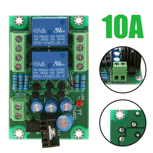 1pc Audio Speaker Protection Boards Assembled Stereo Loud Speaker Circuit Board Dual Channel Relay PCB Circuit Module 12-15V (as picture shown)