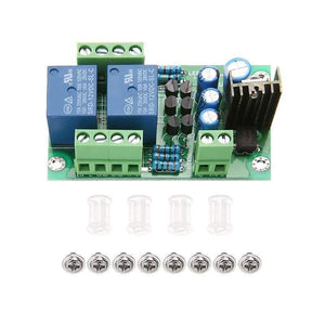 1pc Audio Speaker Protection Boards Assembled Stereo Loud Speaker Circuit Board Dual Channel Relay PCB Circuit Module 12-15V (as picture shown)