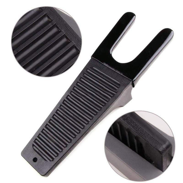 Planet Gates 1Pc Black Boot Jack Puller Shoe Foot Scraper Cleaner Remover Camping Outdoor Tool