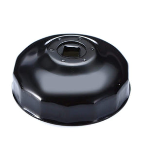 Planet Gates 1pc Black Steel 74mm 14 Flute Motorcycle Oil Filter Wrench Cap Housing Tool Socket Removal For BMW K75 K100 R1100 R1150