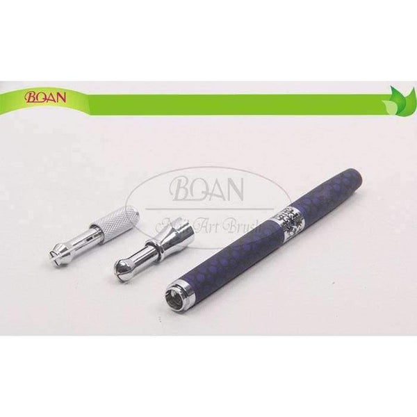Planet Gates 1Pc  Blue Metal Handle Eyebrow Pen 2 Sides Manual Tatoo Pen Microblading Eyebrow Tattooing Tool For 3D Eyebrow Embroidery