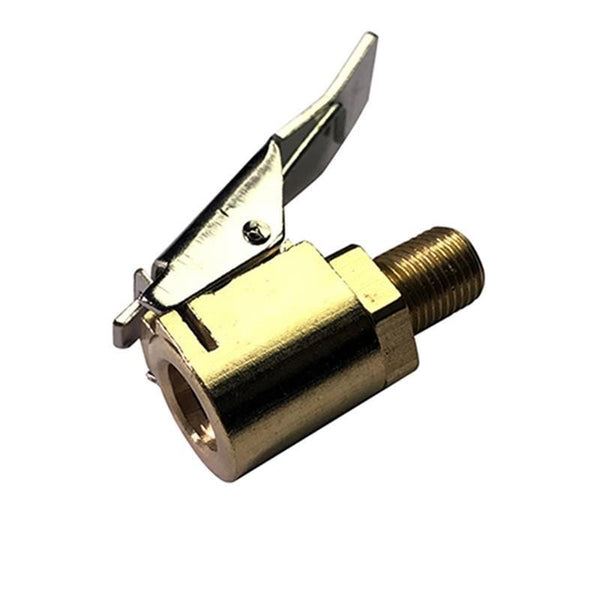 Planet Gates 1PC Car Auto Brass 8mm Tyre Wheel Tire Air Chuck Inflator Pump Valve Clip Connector For Compressor Car Accessories