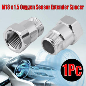 Planet Gates 1Pc Car Oxygen O2 Sensor Adapter Sensor Spacer Isolator M18*1.5 Extender Adapter Check Engine Light Eliminator