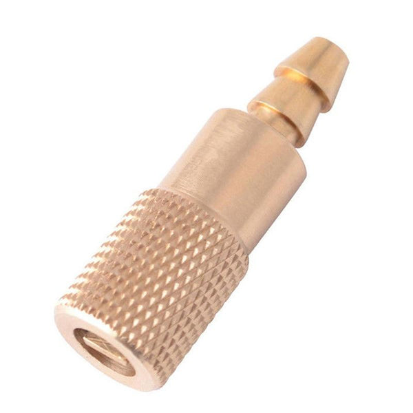 Planet Gates 1PC Car Tire Clamp Joint Connector Adapter Car 6mm Brass Tire Valve Joint Inflator Pump Valve