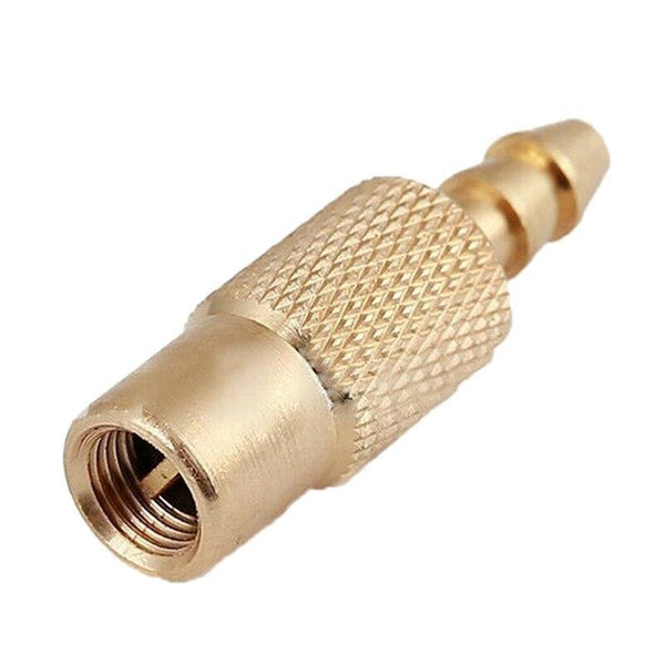 Planet Gates 1PC Car Tire Clamp Joint Connector Adapter Car 6mm Brass Tire Valve Joint Inflator Pump Valve