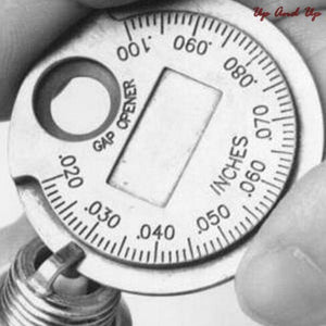 Planet Gates 1pc Coin- Type 0.6-2.4mm Spark Plug Gap Gauge Measurement Tool Range Spark Plug Gage Caliber Measuring Tool