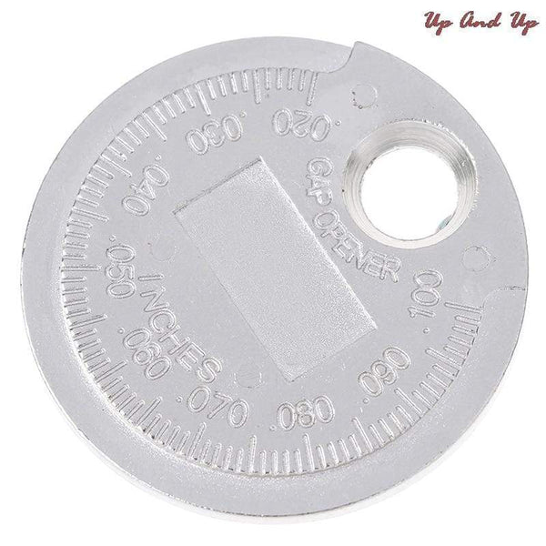 Planet Gates 1pc Coin- Type 0.6-2.4mm Spark Plug Gap Gauge Measurement Tool Range Spark Plug Gage Caliber Measuring Tool