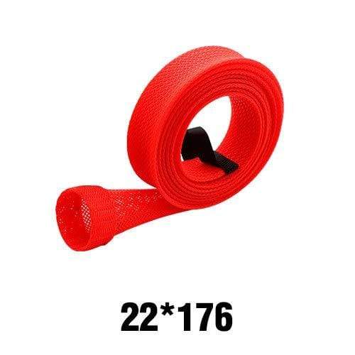 Planet Gates 1pc-D2.2cmXL176cm Fishing Rod Cover Elastic Tangled Fishing Rod Socks High Elasticity Retractable Protective Cover