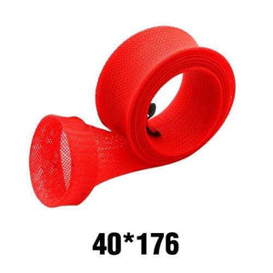 Planet Gates 1pc-D4cmXL176cm Fishing Rod Cover Elastic Tangled Fishing Rod Socks High Elasticity Retractable Protective Cover