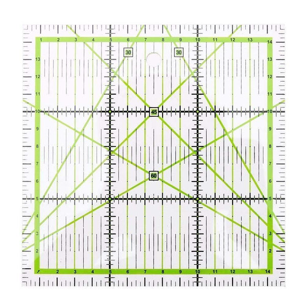 Planet Gates 1PC DIY Hand Tool Patchwork Ruler Square Fan Shape Tailor Yardstick Cloth Cutting Rulers Sewing Arts Craft DIY Sewing Tools
