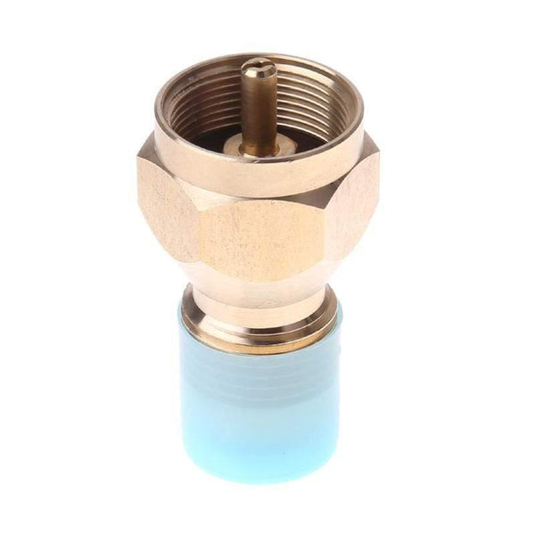Planet Gates 1pc Gas Adapter Camping Stove Burner Adaptor Outdoor Valve Connector Propane Refill Lp Gas Furnace Cylinder Tank Heater