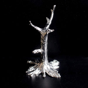 Planet Gates 1PC Gold Sliver Dendritic Metal Craft Stand Tree Shaped Pedestal Crystal ball Base Foundation For Crystal Egg &Sphere Ball