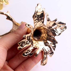 Planet Gates 1PC Gold Sliver Dendritic Metal Craft Stand Tree Shaped Pedestal Crystal ball Base Foundation For Crystal Egg &Sphere Ball