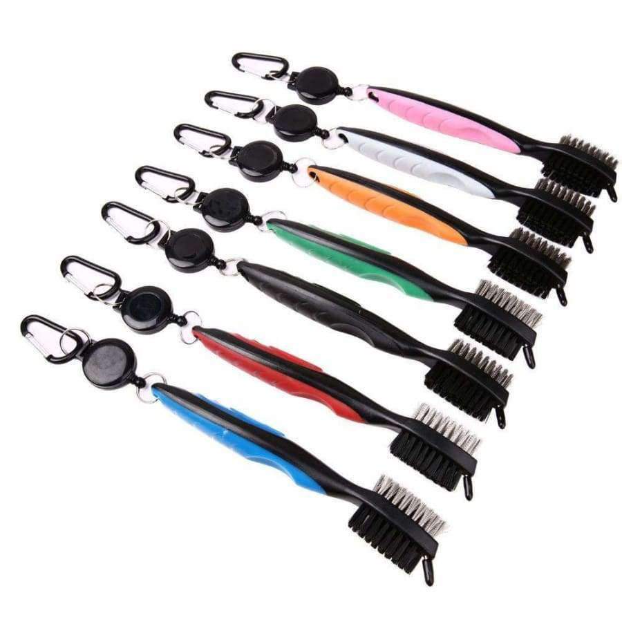 Planet Gates 1pc Golf Club Brush Golf Groove Cleaning Brush 2 Sided Golf Club Head Cleaner Gof Accessories  Free Shipping