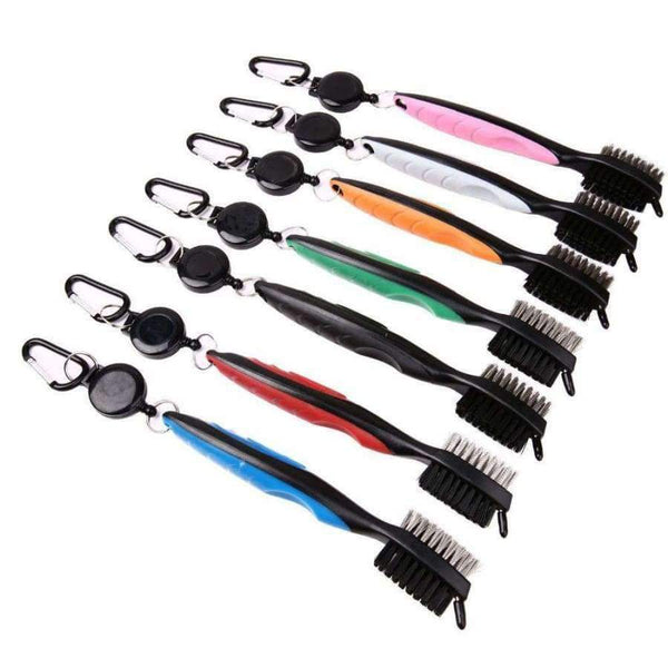 Planet Gates 1pc Golf Club Brush Golf Groove Cleaning Brush 2 Sided Golf Club Head Cleaner Gof Accessories  Free Shipping