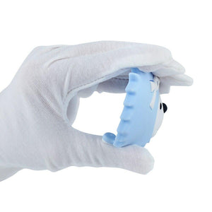 Planet Gates 1pc Hedgehog Silicone Teether Animal Cartoon Baby teething Necklace Chew Charms Baby Products Toddler Toys