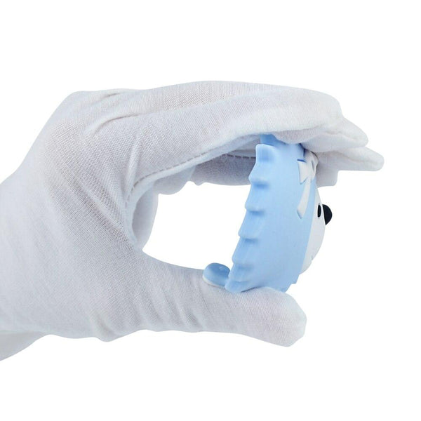 Planet Gates 1pc Hedgehog Silicone Teether Animal Cartoon Baby teething Necklace Chew Charms Baby Products Toddler Toys