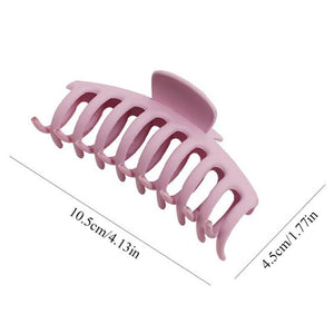 1Pc Korean Solid Big Hair Claws Elegant Frosted Acrylic Hair Clips Hairpins Barrette Headwear for Women Girls Hair Accessories