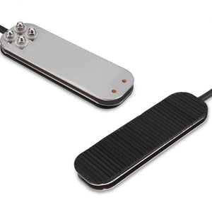 Planet Gates 1PC Mini Stainless Steel Tattoo Footswitch Control Foot Pedal Foot Switch Tattoo Power Supply for Power Tattoo Machine Accessory