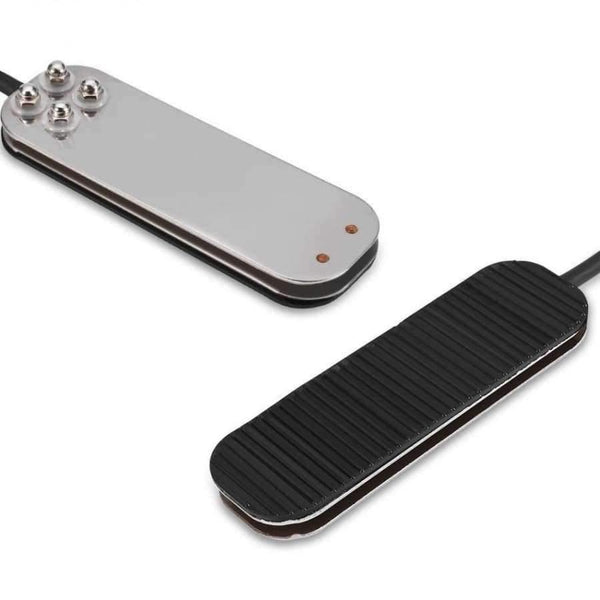 Planet Gates 1PC Mini Stainless Steel Tattoo Footswitch Control Foot Pedal Foot Switch Tattoo Power Supply for Power Tattoo Machine Accessory