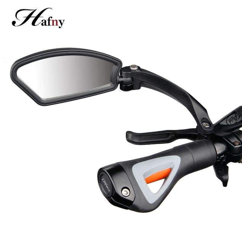 Planet Gates 1pc MR080 Left / China Unbreakable Stainless Steel Lens Cycle Bike Mirror Safety Flexible Side Bicycle Mirrors MTB Road Bike Rear View Mirror Cycling