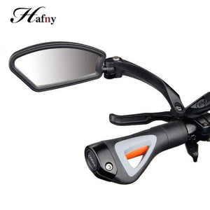 Planet Gates 1pc MR080 Left / China Unbreakable Stainless Steel Lens Cycle Bike Mirror Safety Flexible Side Bicycle Mirrors MTB Road Bike Rear View Mirror Cycling