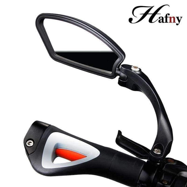 Planet Gates 1pc MR080 Left / China Unbreakable Stainless Steel Lens Cycle Bike Mirror Safety Flexible Side Bicycle Mirrors MTB Road Bike Rear View Mirror Cycling