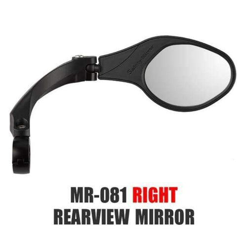 Planet Gates 1pc MR081 Right / China Unbreakable Stainless Steel Lens Cycle Bike Mirror Safety Flexible Side Bicycle Mirrors MTB Road Bike Rear View Mirror Cycling