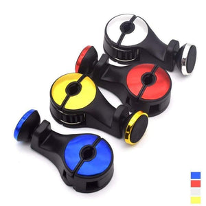 Planet Gates 1Pc Multi-function Seat Back Hanging Storage Car Hook Mobile Phone Holder Rear Seat Magnetic Phone Bracket Vehicle Hook