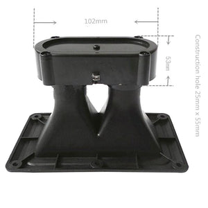 Planet Gates 1pc New 150W Dual Piezo Tweeters Horn Piezoelectric Speaker Buzzer Treble Piezo Head Driver for Home Subwoofer Stage Loudspeaker