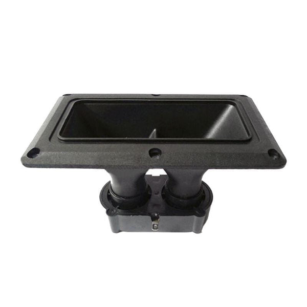Planet Gates 1pc New 150W Dual Piezo Tweeters Horn Piezoelectric Speaker Buzzer Treble Piezo Head Driver for Home Subwoofer Stage Loudspeaker