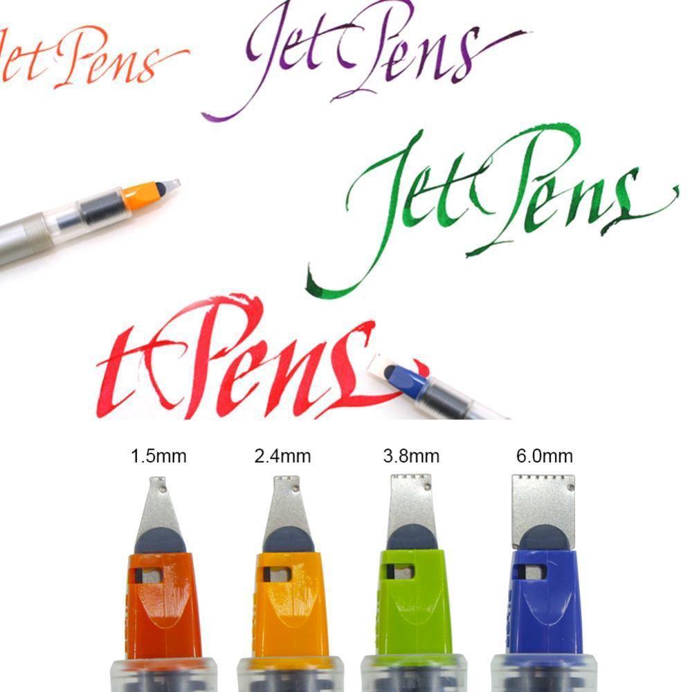Planet Gates 1pc Pilot Parallel Calligraphy Pen Set 12 Colors Ink Refill Cartridge for Arabic Gothic design