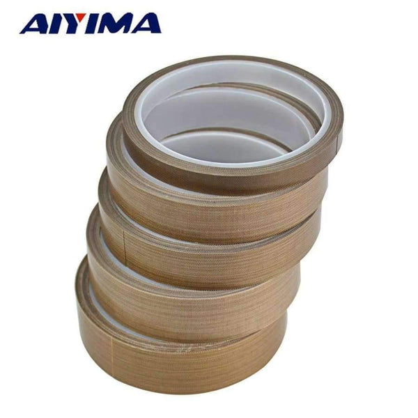 Planet Gates 1Pc PTFE Teflon Adhesive Tape 0.18mm*10m*10MM-25MM