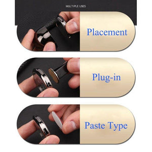 Planet Gates 1pc Quartz Clock Simple and unique design Car Interior Ornament Luminous Digital Electronic Clock Decorative for most cars