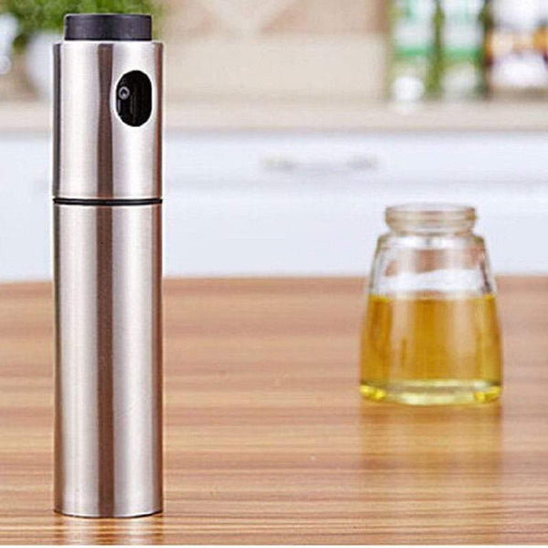 1PC Stainless Steel Spray Pump Fine Mist Olive Pump Spray Bottle Oil Sprayer Pot Cooking Tool Barbecue BBQ Barbecue Product