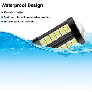 Planet Gates 1PC Super Bright 33SMD P21W PY21W 7440 7443 1157 P21/5W BAY15D BA15S BAU15S W21W W21/5W 5630LED Car brake lights fog lamp 12-24V