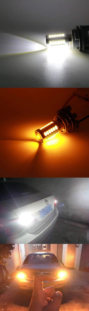 Planet Gates 1PC Super Bright 33SMD P21W PY21W 7440 7443 1157 P21/5W BAY15D BA15S BAU15S W21W W21/5W 5630LED Car brake lights fog lamp 12-24V