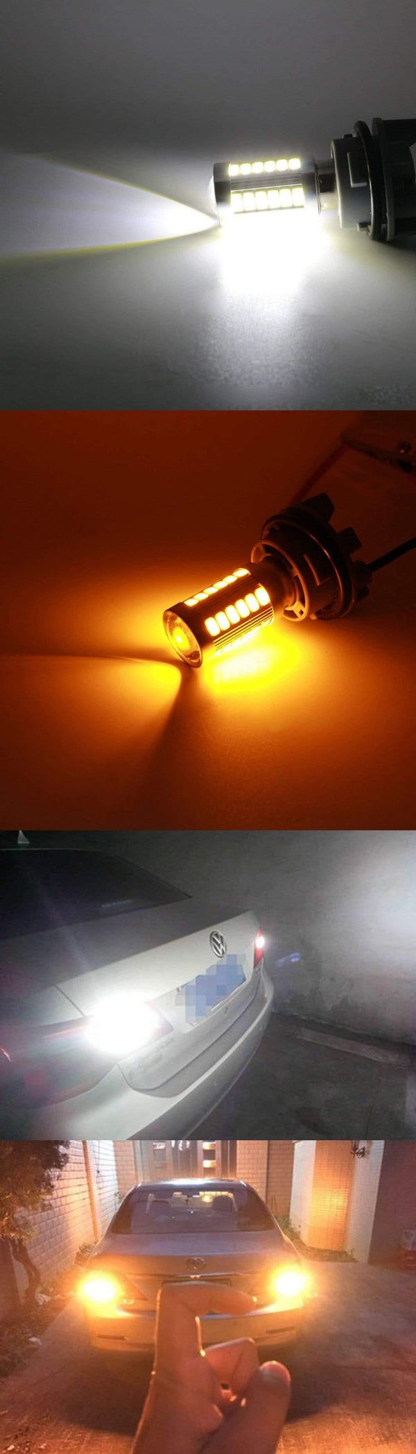 Planet Gates 1PC Super Bright 33SMD P21W PY21W 7440 7443 1157 P21/5W BAY15D BA15S BAU15S W21W W21/5W 5630LED Car brake lights fog lamp 12-24V