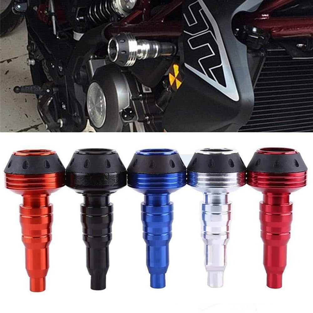 Planet Gates 1Pc Universal Falling Protectors Motorcycle Frame Slider Anti Crash Ball Engine Protection Moto Crash Pad (M10 Screw)