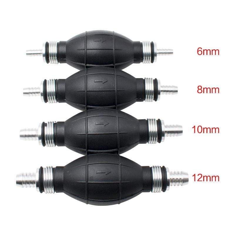 Planet Gates 1Pc Universal Fuel Pump Durable Metal In/Outboard Boat Engine Fuel Line Hose Pump Primer Bulb Charm Fuel Pump Petcock Fuel