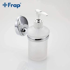 Planet Gates 1pc Wall Mounted Liquid Soap Dispenser With Glass Container/Bottle Bathroom Products Accessories Liquid F1627