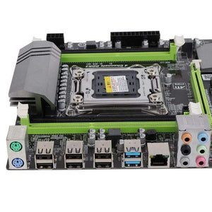 Planet Gates 1pc X79 Turbo moederbord LGA2011 ATX USB3.0 SATA3 PCI-E NVME M.2 SSD ondersteuning REG ECC geheugen en Xeon E5 processor Newest