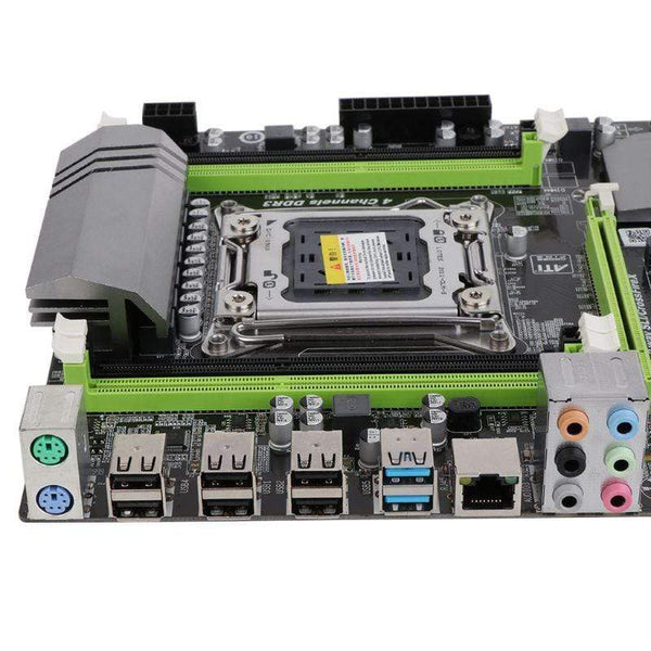 Planet Gates 1pc X79 Turbo moederbord LGA2011 ATX USB3.0 SATA3 PCI-E NVME M.2 SSD ondersteuning REG ECC geheugen en Xeon E5 processor Newest