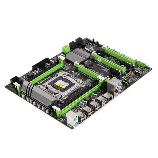 Planet Gates 1pc X79 Turbo moederbord LGA2011 ATX USB3.0 SATA3 PCI-E NVME M.2 SSD ondersteuning REG ECC geheugen en Xeon E5 processor Newest
